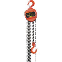 VCH Series Chain Hoist, 20' Lift, 2200 lbs. (1 tons) Capacity, Heat-Treated Alloy Steel Chain - JET 101016