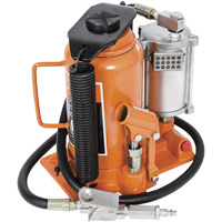Cric-bouteille super robuste, 20 tonne(s), Air comprim&eacute;/hydraulique, 20" Hauteur &eacute;lev&eacute;e - Strongarm 030158