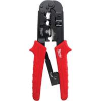 Ratcheting Modular Crimper & Stripper - Milwaukee 48-22-3076