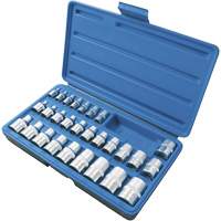SS328TS External Socket Sets, Torx&reg;, 1/2"/1/4"/3/8" Drive, 28 Pcs - JET 601811