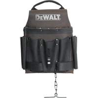 Electrician Tool Pouch, Multiple Tool Holder, Leather, 8 Pockets - DEWALT DWST550114