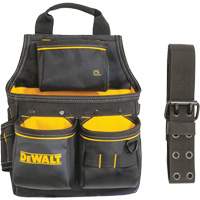 Professional nail pouch, Nail & Screw Holder/Professional, 13 Pockets - DEWALT DWST540201