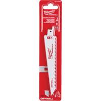 Lames Sawzall 8 TPI pour cloison s&egrave;che - Milwaukee 48-00-5053