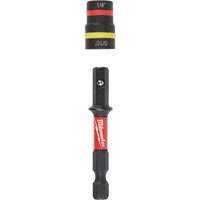 Tourne-&eacute;crous 2-en-1 Shockwave Impact Duty Quik-Clear, 5/16"/1/4" prise, 2-1/4" lo, Magn&eacute;tique - Milwaukee 49-66-4742