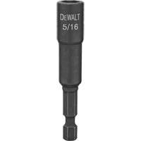 Tourne-&eacute;crou magn&eacute;tique Impact Ready, Hexagonale, Embout 1/4", Prise 5/16", Longueur 2-9/16" - DEWALT DW2222IR