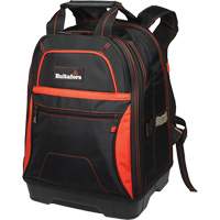 Sac &agrave; dos &agrave; outils &agrave; base moul&eacute;e, Noir/Rouge, Balistique/Polyester - Hultafors HT5535