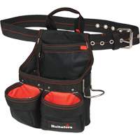 Sac &agrave; clous et outils de charpentier, Polyester balistique, Noir - Hultafors HT5663