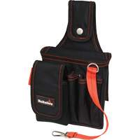 Petite poche pour technicien, Polyester balistique, Noir/Rouge - Hultafors HT5101