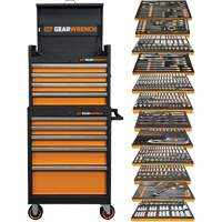 Rangement & jeu d'outils pour m&eacute;canicien, 791 morceaux - Gearwrench MEGAMODPRO