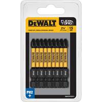 Forets pour tournevis &agrave; chocs FLEXTORQ 15 mcx, Phillips, #2, Prise 1/4" - DEWALT DWAF2PH2IR15