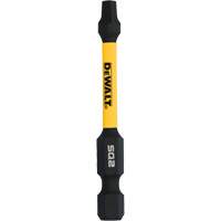 Jeu de forets de vissage Tic-Tac pr&ecirc;t &agrave; l'impact 15 mcx, Carr&eacute;e, Embout #2, Prise 1/4", Longueur 2" - DEWALT DWAF2SQ2IR15