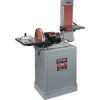 Ponceuse &agrave; bande & disque, 6" la x 48" lo Bande, 12" Disque - King Canada KC-780FX