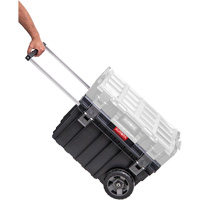 Coffre &agrave; outils roulant Arx, 23-4/5" x 16" x 15-3/5", Noir - Outils Aurora 