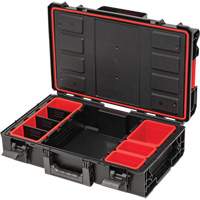 Arx Small Toolbox, 23" x 15" x 7-1/2", Black - Aurora Tools 