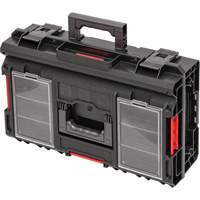 Arx Small Toolbox, 23" x 15" x 7-1/2", Black - Aurora Tools 