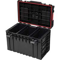 Grande boîte &agrave; outils Arx, 23" x 15-1/5" x 16-1/2", Noir - Outils Aurora 