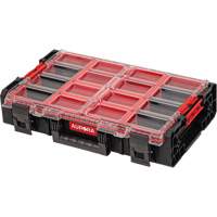 Organisateur tr&egrave;s-grand avec bacs courts Arx, 23" x 15-1/5" x 5", Noir - Outils Aurora 