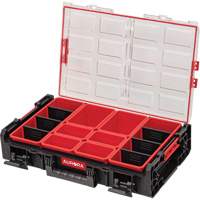 Organisateur tr&egrave;s-grand avec bacs courts Arx, 23" x 15-1/5" x 5", Noir - Outils Aurora 