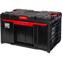 Arx&reg; Single Drawer Toolbox, 11-1/5" W x 18-3/10" D x 9-1/10" H, Black/Red - Aurora Tools 