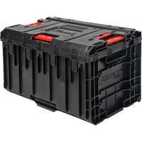 Arx&reg; Single Drawer Toolbox, 11-1/5" W x 18-3/10" D x 9-1/10" H, Black/Red - Aurora Tools 