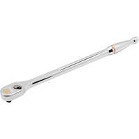 120XP Full Polish Chrome Extra Long Handle Teardrop Ratchet, 1/4" Drive, Ergonomic Handle - Gearwrench 81034XP