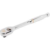 120XP Full Polish Chrome Teardrop Ratchet, 3/8" Drive, Ergonomic Handle - Gearwrench 81211XP