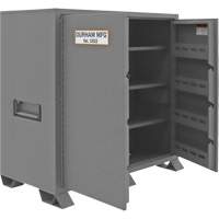 Armoire de rangement pour le chantier, Acier, 59 pi³, Gris - Durham Manufacturing JSC-306061-6S94T-D719