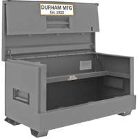 Coffre de style piano pour le chantier de 31,9 pi3, 60-1/2" la x 34" p x 34-7/16" h, Gris - Durham Manufacturing JSCPB-316035-94T-D720