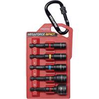Metric Nutsetter Bit Set, 5 Pcs., Nutsetter - Megapro 9BP-I-HNDB