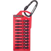 Impact Bit Set, 10 Pcs., Square - Megapro 9BP-I-S210