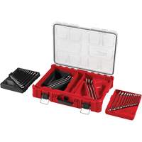 Jeu de cl&eacute;s avec organisateur PackOut, Combinaison, 30 morceaux, Imp&eacute;rial et m&eacute;trique - Milwaukee 48-22-9485