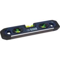 Torpedo Level, 9" L, 3 Vials, Magnetic - Aurora Tools 