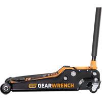 Cric de plancher &agrave; profil bas, 3,5 tonne(s) Capacit&eacute;, 3-3/4" Abaiss&eacute;e, 21-3/4" &eacute;lev&eacute;e, Hydraulique &agrave; main - Gearwrench 099575100499
