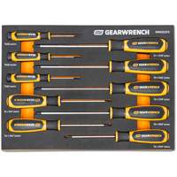 Jeu de tournevis bimat&eacute;riau Torx dans un plateau de rangement en mousse, 10 mcx - Gearwrench 099575101168