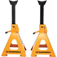Ratcheting Jack Stand, Locking Pin, 6 tons Capacity, 15-3/4" - 24-1/2" H - Gearwrench 099575100062