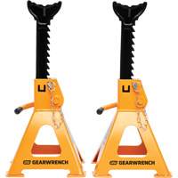 Ratcheting Jack Stand, Locking Pin, 3 tons Capacity, 11-3/4" - 17-1/2" H - Gearwrench 099575100437