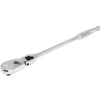 90-Tooth Locking Flex Head Teardrop Ratchet - Gearwrench 099575013621
