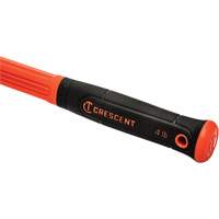 Marteau d'ing&eacute;nieur en fibre de verre, Poids de la t&ecirc;te 4 lb, 14" lo - Crescent 037103365248