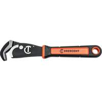 Self-Adjusting Dual Material Pipe Wrench, 1-1/2" Jaw Capacity, 12" Long, Black Oxide Finish, Cushion Handle - Crescent 037103282781