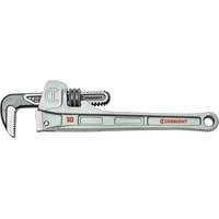 Slim Jaw Pipe Wrench, 1-9/10" Jaw Capacity, 10" Long, Powder Coated Finish, None Handle - Crescent 037103336521