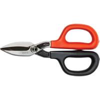 Cisaille de ferblantier droite, Longueur de coupe de 1-31/50", Coupe Droit - Wiss By Crescent 037103338600