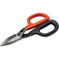 Cisaille de ferblantier droite, Longueur de coupe de 1-31/50", Coupe Droit - Wiss By Crescent 037103338600