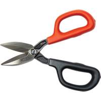 Cisaille de ferblantier droite, Longueur de coupe de 1-31/50", Coupe Droit - Wiss By Crescent 037103338600