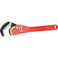 Self-Adjusting Steel Pipe Wrench, 2-1/2" Jaw Capacity, 16" Long, Powder Coated Finish, Non-Ergonomic Handle - Crescent 037103332318