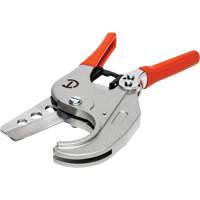Ratcheting PVC Pipe Cutter with Dipped Grips, 1/4"- 2-3/8" Capacity - Crescent 037103346346