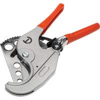 Ratcheting PVC Pipe Cutter with Dipped Grips, 1/4"- 2-3/8" Capacity - Crescent 037103346346