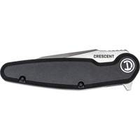 Harpoon Blade Composite Handle Pocket Knife, 3-1/2" Blade, Steel Blade, Plastic Handle - Crescent 037103339348