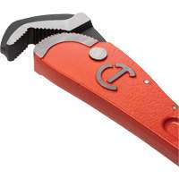 Self-Adjusting Pipe Wrench, 1-1/2" Jaw Capacity, 12" Long, Powder Coated Finish, Non-Ergonomic Handle - Crescent 037103332301