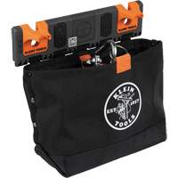 Module de poche pour quincaillerie avec crochet en S Bucket Work Centre, Nylon, 1 pochettes, Noir/Orange - Klein Tools BC510S
