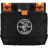 Module de poche pour quincaillerie avec crochet en S Bucket Work Centre, Nylon, 1 pochettes, Noir/Orange - Klein Tools BC510S